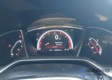 2019 Honda Civic Sport из США, поврежденный, VIN 2HGFC4B88KH305385